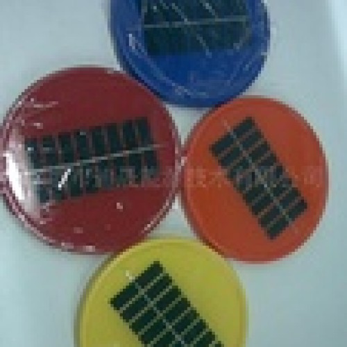 Solar drop glue panel